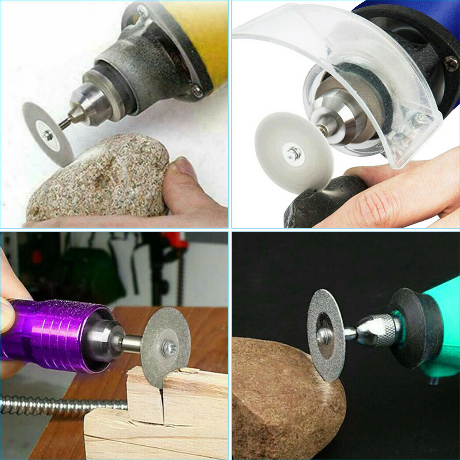 36PCS Diamond Cutting Wheel Sawing Bladinges Cut-off Discs Set for Dremel Rotary Tool
36PCS Diamond Cutting Wheel Sawing Bladinges Cut-off Discs Set for Dremel Rotary Tool