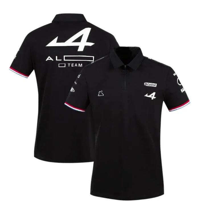 F1 racing polo suit summer lapel short-sleeved shirt same style customization
F1 racing polo suit summer lapel short-sleeved shirt same style customization