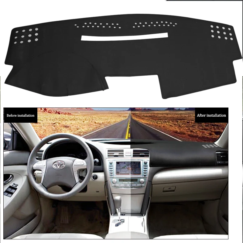 Leather Sunshade Protective Pad For Toyota Camry 2006-2012 Car Dashmat Dashboard Cover Dash Mat Accessories Left Driving
Leather Sunshade Protective Pad For Toyota Camry 2006-2012 Car Dashmat Dashboard Cover Dash Mat Accessories Left Driving
