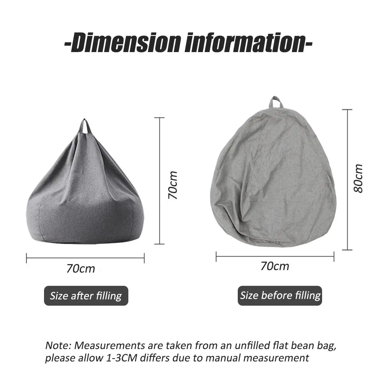 70x80cm Kids Bean Bag Children Couch Lazy Chair Single Sofa Child Lounger With Filling EPS Beads Home Living Room Furniture Sofa
70x80cm Kids Bean Bag Children Couch Lazy Chair Single Sofa Child Lounger With Filling EPS Beads Home Living Room Furniture Sofa