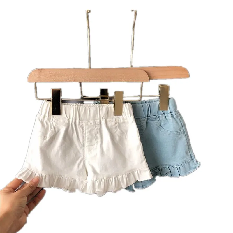 Шорты для маленьких девочек летние тонкие детские джинсы однотонные хлопковые повседневные короткие шорты для маленьких девочек P4 033 
Шорты для маленьких девочек летние тонкие детские джинсы однотонные хлопковые повседневные короткие шорты для маленьких девочек P4 033