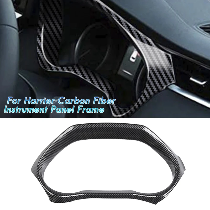 RHD Carbon Fiber Car Dashboard Instrument Panel Screen Frame Cover Trim Sticker for Toyota Harrier Venza 2020 2021
RHD Carbon Fiber Car Dashboard Instrument Panel Screen Frame Cover Trim Sticker for Toyota Harrier Venza 2020 2021