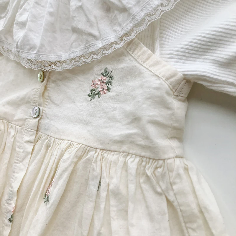 Summer Newborn Baby Girls Clothes Korean Style Baby Girls Clothes Embroidery Baby Camisole Ruffle Collar Baby Girls Bodysuit
Summer Newborn Baby Girls Clothes Korean Style Baby Girls Clothes Embroidery Baby Camisole Ruffle Collar Baby Girls Bodysuit
