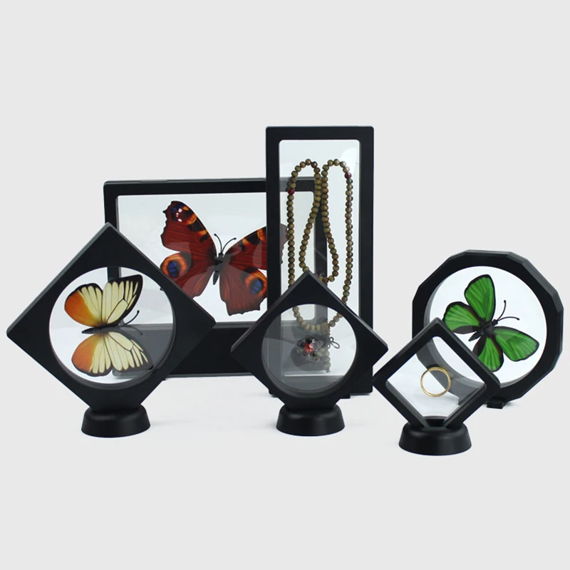 Home Ladies Jewelry Display Case Fashion 3D Jewelry Display Showcase Floating Albums Frame Holder Transparent Display Box
Home Ladies Jewelry Display Case Fashion 3D Jewelry Display Showcase Floating Albums Frame Holder Transparent Display Box