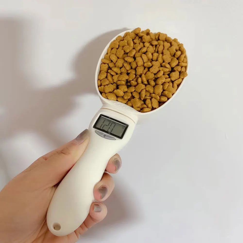 800g Cat Food Dog Food Weighing Spoon Pet Electronic Weighing Measuring Spoon Kitchen Scale Spoon Cup Portable With Led Display
800g Cat Food Dog Food Weighing Spoon Pet Electronic Weighing Measuring Spoon Kitchen Scale Spoon Cup Portable With Led Display