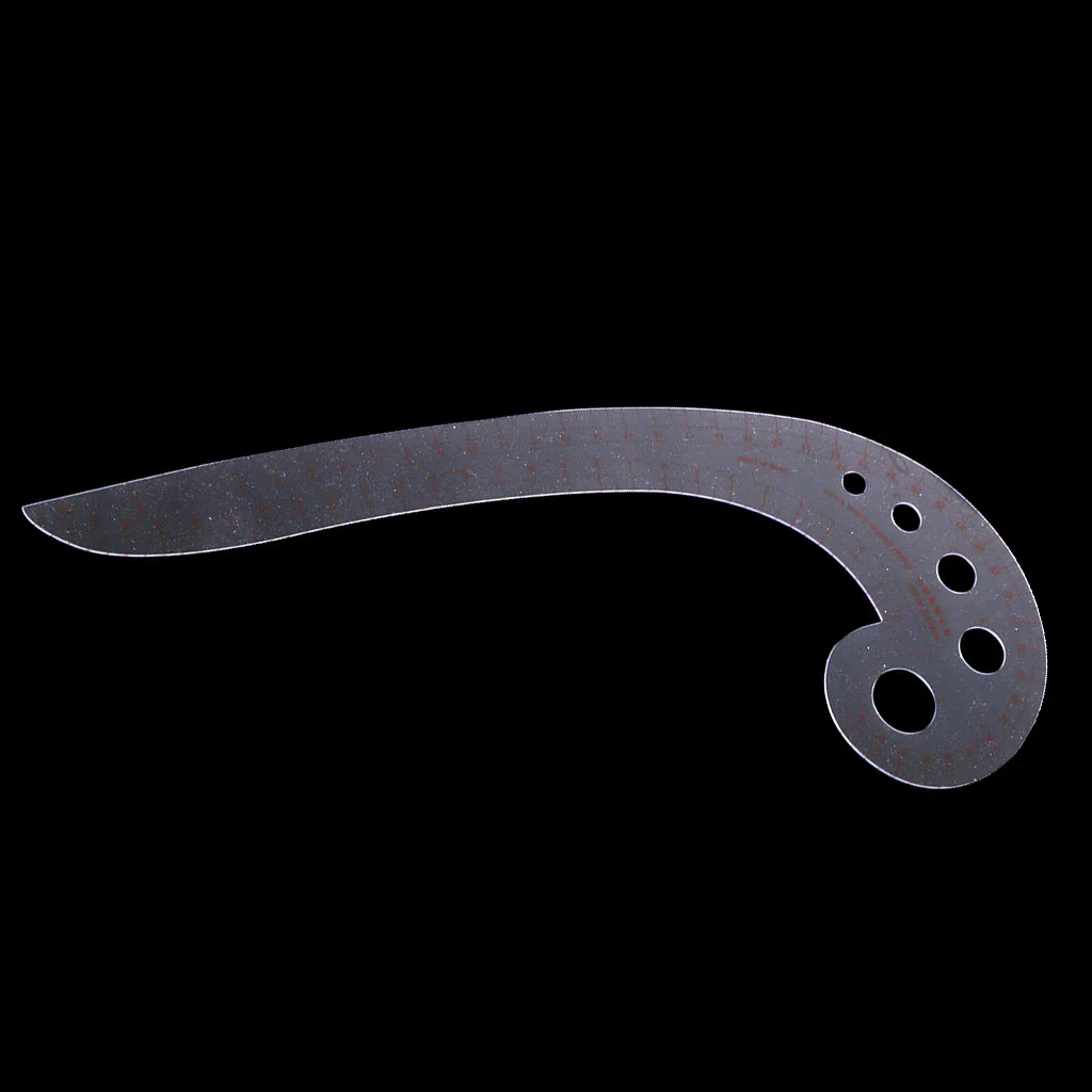Hard Plastic Comma Shaped French Curve Ruler Sewing Tools by Garment Sewing Supplies Multi functional Grading Scale
Hard Plastic Comma Shaped French Curve Ruler Sewing Tools by Garment Sewing Supplies Multi functional Grading Scale