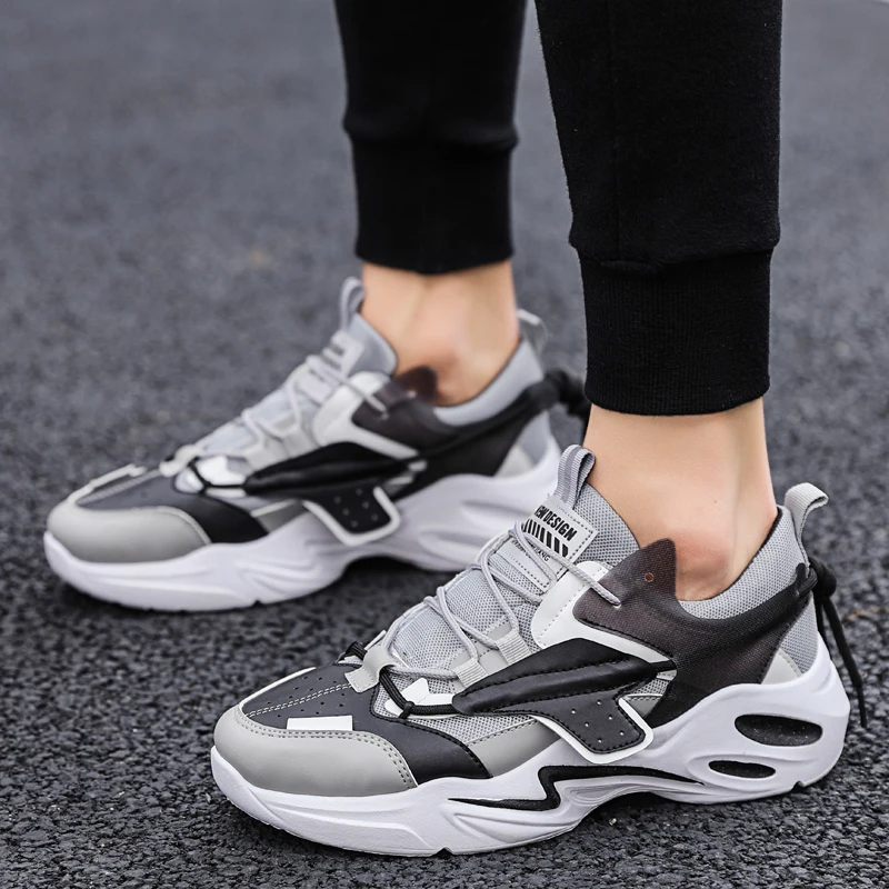 New Fashion Men Vulcanize Shoes Thick Sole Platform Sneakers Man Mixed Color Chunky Shoes Men Trainers Soft Shoes Slip On 
New Fashion Men Vulcanize Shoes Thick Sole Platform Sneakers Man Mixed Color Chunky Shoes Men Trainers Soft Shoes Slip On