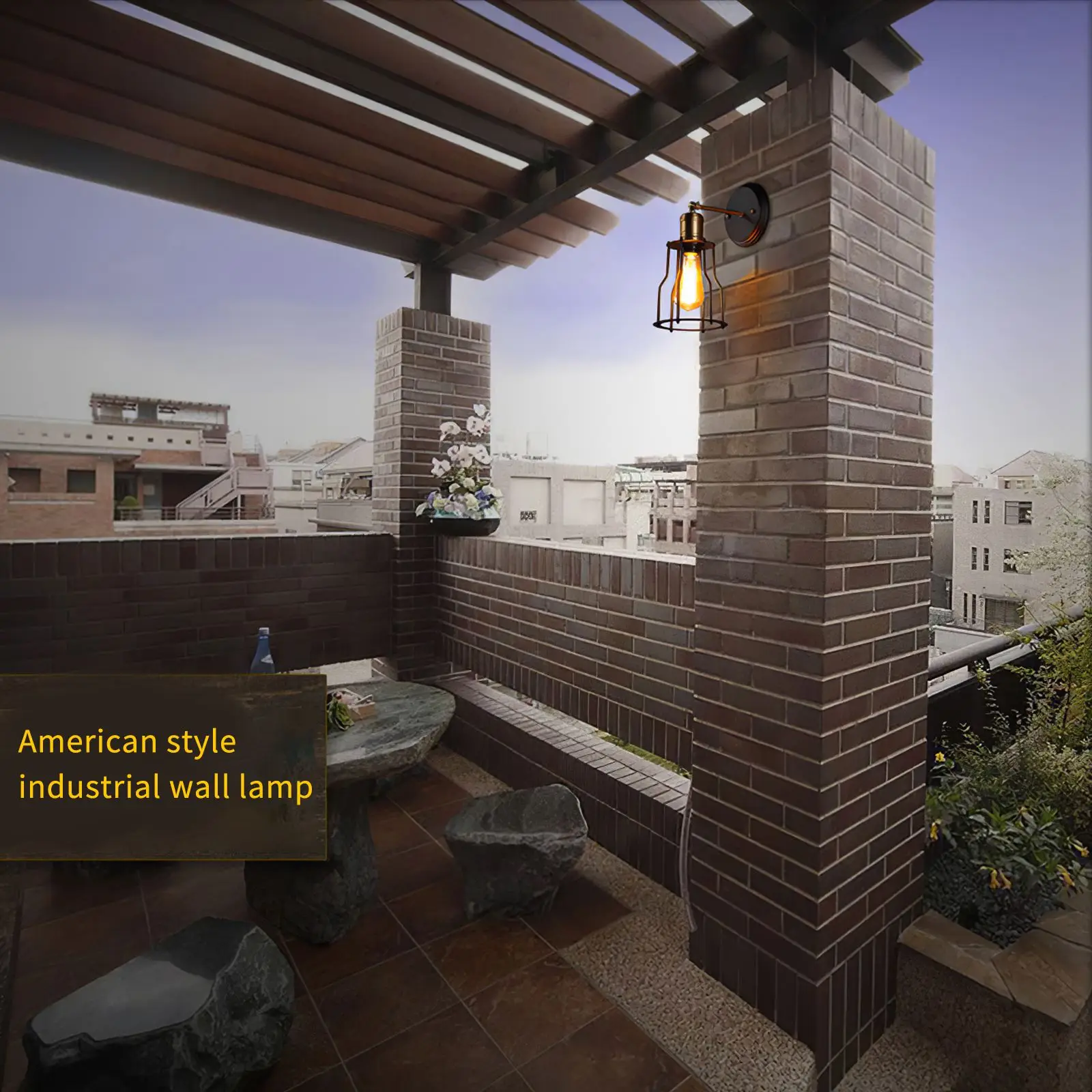 Industrial Wall Lamp Retro Wire Iron Wall Lamp Vintage Hall Way Light Adjustable Indoor Decoration 
Industrial Wall Lamp Retro Wire Iron Wall Lamp Vintage Hall Way Light Adjustable Indoor Decoration