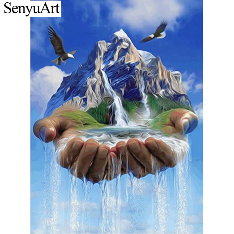 5d Diamond Painting Full Drill Round Square Embroidery Mosaic Art Waterfall Scenic Accessories Cross Stitch Kit Home Wall Decor
5d Diamond Painting Full Drill Round Square Embroidery Mosaic Art Waterfall Scenic Accessories Cross Stitch Kit Home Wall Decor