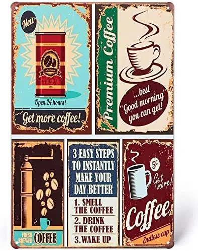 Metal Sign High Quality Coffee Takes Time To Wait for Bar Party Wall Decoration Art Poster Retro Square Metal Sign 8 X 12 Inches
Metal Sign High Quality Coffee Takes Time To Wait for Bar Party Wall Decoration Art Poster Retro Square Metal Sign 8 X 12 Inches