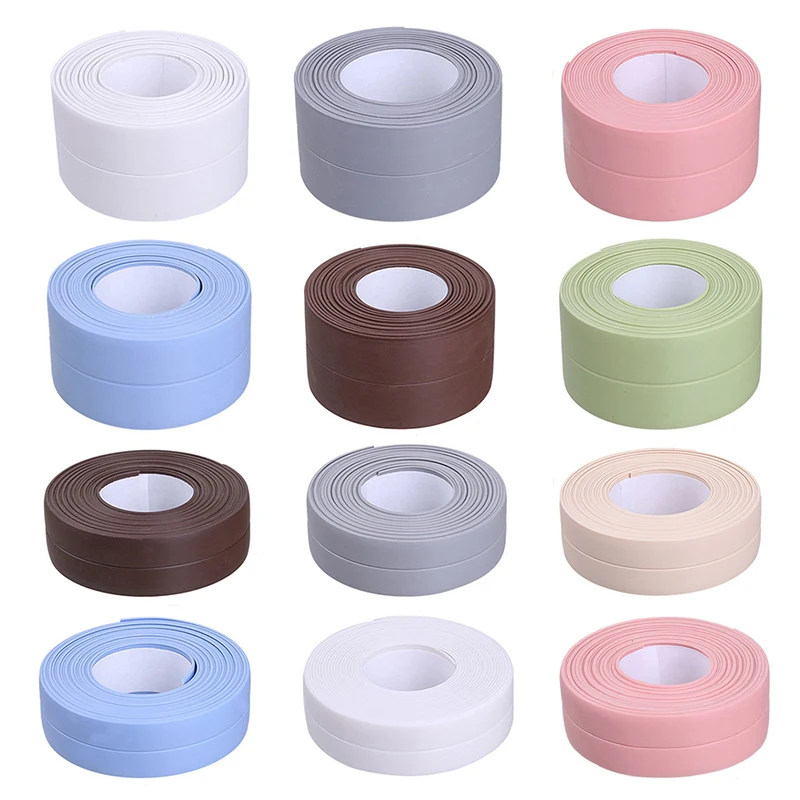High Quality 1 Roll PVC Material Kitchen Bathroom Sealing Wall Mildew Proof Waterproof Tape Adhesive Tape Proof 3.2mX2.2/3.8cm
High Quality 1 Roll PVC Material Kitchen Bathroom Sealing Wall Mildew Proof Waterproof Tape Adhesive Tape Proof 3.2mX2.2/3.8cm
