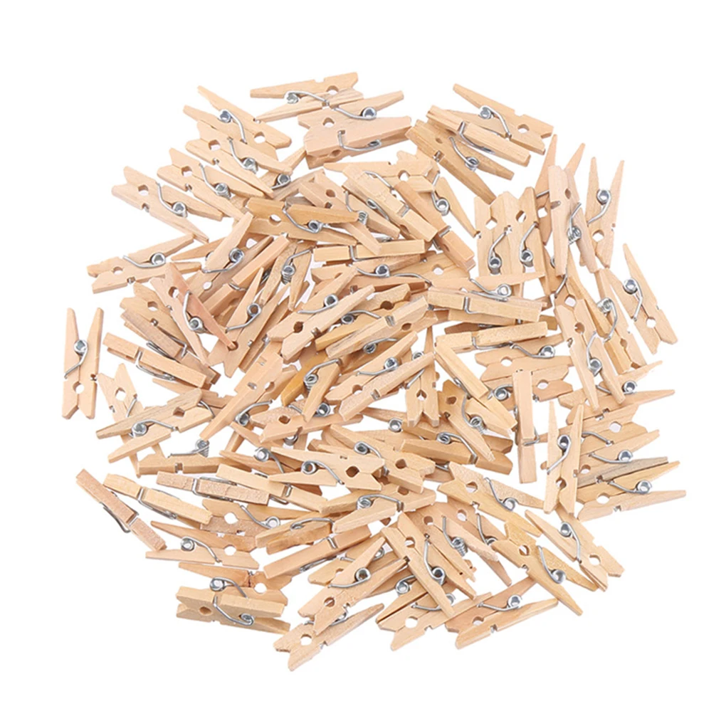 50 PCS Wholesale Very Small Size 25mm Mini Natural Wooden Clips For Photo Clips Clothespin Craft Decoration Clips Pegs
50 PCS Wholesale Very Small Size 25mm Mini Natural Wooden Clips For Photo Clips Clothespin Craft Decoration Clips Pegs