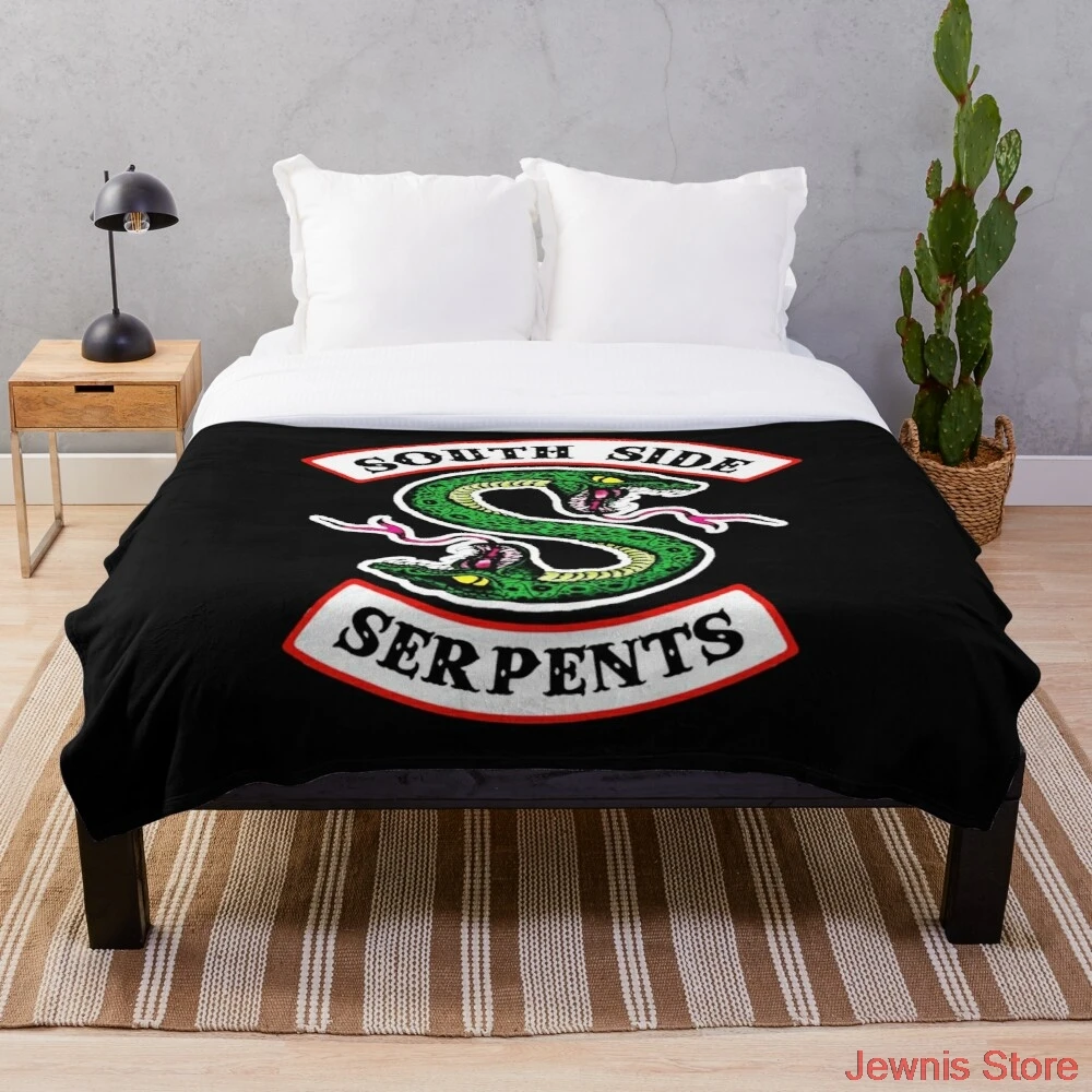 south side serpents Throw Blanket blanket cover, warm decoration, bed and sofa, applicable to men and women
south side serpents Throw Blanket blanket cover, warm decoration, bed and sofa, applicable to men and women