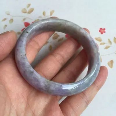 Zheru Jewelry Natural Burmese Jadeite 54mm-64mm Light Purple Bracelet Elegant Princess Jewelry Best Gift for Girlfriend for Moth
Zheru Jewelry Natural Burmese Jadeite 54mm-64mm Light Purple Bracelet Elegant Princess Jewelry Best Gift for Girlfriend for Moth