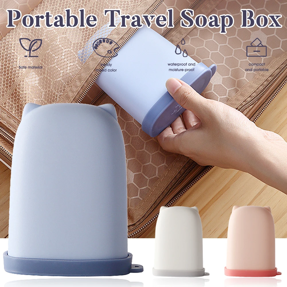 Travel Soap Dish Box Case Holder For Home Or Travelling Simple Cleaning Portable Soap Dishes Bathroom Products Household Merchan
Travel Soap Dish Box Case Holder For Home Or Travelling Simple Cleaning Portable Soap Dishes Bathroom Products Household Merchan