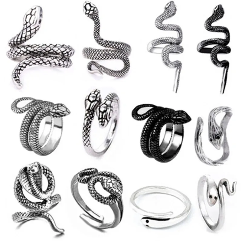 6/9/12 Pcs Vintage snake animal Open Ring Butterfly Mood Ring Vintage Snake Animal Open Ring Crying Face Dragon Claw RingsHip
6/9/12 Pcs Vintage snake animal Open Ring Butterfly Mood Ring Vintage Snake Animal Open Ring Crying Face Dragon Claw RingsHip
