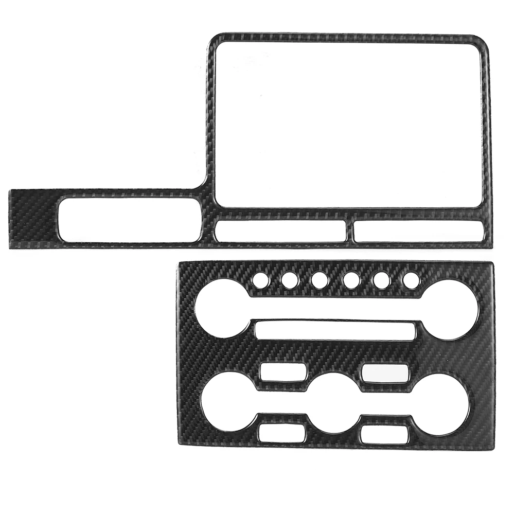 2Pcs/Set Carbon Fiber Central Control Navigation Trim Fit for Nissan GTR R35 08‑16
2Pcs/Set Carbon Fiber Central Control Navigation Trim Fit for Nissan GTR R35 08‑16