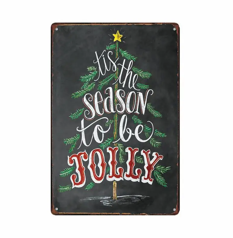 Жестяной винтажный постер Jolly на рождественскую елку, настенный художественный декор, металлический постер, железная живопись, табличка дл...
Жестяной винтажный постер Jolly на рождественскую елку, настенный художественный декор, металлический постер, железная живопись, табличка дл...
