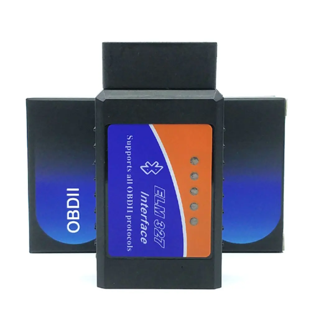 OBD2 Elm327 Bluetooth V2.1 ELM 327 Code Reader OBD 2 / OBD II Auto Car Diagnostic Tool Scanner OBDII Support for Android Phone 
OBD2 Elm327 Bluetooth V2.1 ELM 327 Code Reader OBD 2 / OBD II Auto Car Diagnostic Tool Scanner OBDII Support for Android Phone