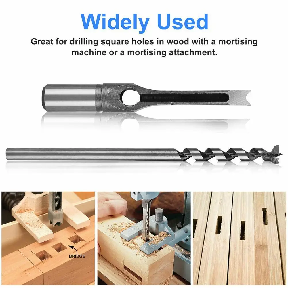 4pcs/set Hollow Square Hole Saw Mortiser Chisel Drill Bit Woodworking Tool Set
4pcs/set Hollow Square Hole Saw Mortiser Chisel Drill Bit Woodworking Tool Set
