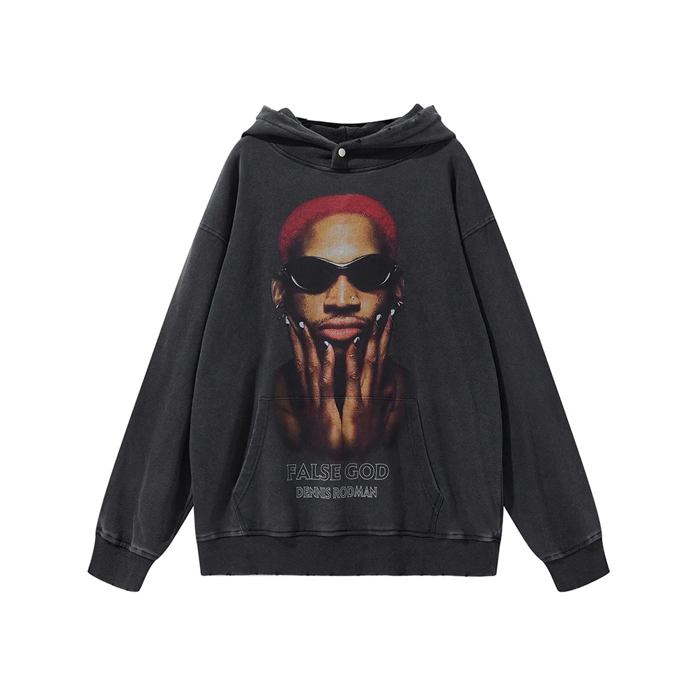 Men's Hoodie Dennis Rodman Print Hoodie Direct Spray for Men Harajuku Streetwear Hip Hop Oversize Hooded Sweatshirt Punk Clothes
Men's Hoodie Dennis Rodman Print Hoodie Direct Spray for Men Harajuku Streetwear Hip Hop Oversize Hooded Sweatshirt Punk Clothes
