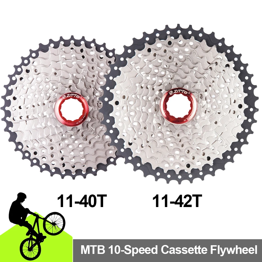 Mountain Bike Freewheel 10-Speed 11-42T/11-40T Cassette Bicycle Sprocket 10S Freewheel Compatible For Shimano/SRAM
Mountain Bike Freewheel 10-Speed 11-42T/11-40T Cassette Bicycle Sprocket 10S Freewheel Compatible For Shimano/SRAM