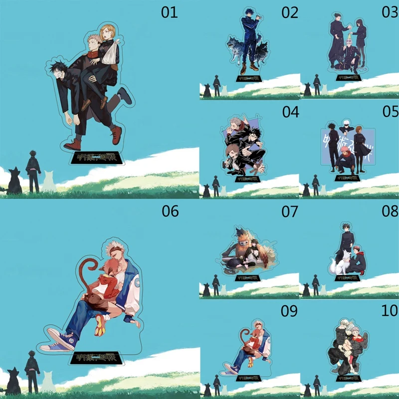 1Pcs Teenagers Figures Plate Holder Stand Model Plate Decor For Gifts Anime Jujutsu Kaisen Acrylic Desk Stand Figures Models
1Pcs Teenagers Figures Plate Holder Stand Model Plate Decor For Gifts Anime Jujutsu Kaisen Acrylic Desk Stand Figures Models