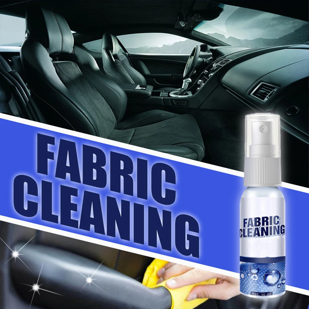 30ml/100ml Car Interior Cleaning Agent Ceiling Cleaner Leather Flannel Water-free Cleaning Agent Auto Roof Dash Cleaning Tool
30ml/100ml Car Interior Cleaning Agent Ceiling Cleaner Leather Flannel Water-free Cleaning Agent Auto Roof Dash Cleaning Tool