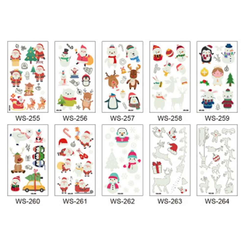 New New Waterproof Luminous Christmas Tattoo Stickers Original Cartoon Children's Tattoo Stickers Disposable Tattoo Stickers
New New Waterproof Luminous Christmas Tattoo Stickers Original Cartoon Children's Tattoo Stickers Disposable Tattoo Stickers