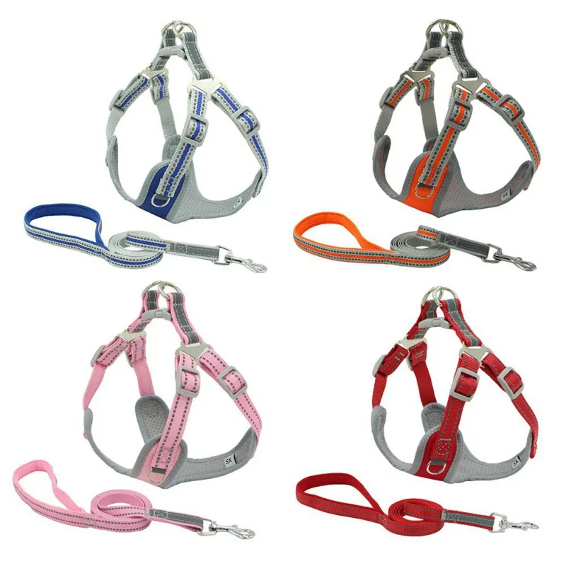 Dog Harness Reflective No Pull Dog Harness Leash Set Adjustable Dog Training Lead Set For Small Medium Large Dogs
Dog Harness Reflective No Pull Dog Harness Leash Set Adjustable Dog Training Lead Set For Small Medium Large Dogs