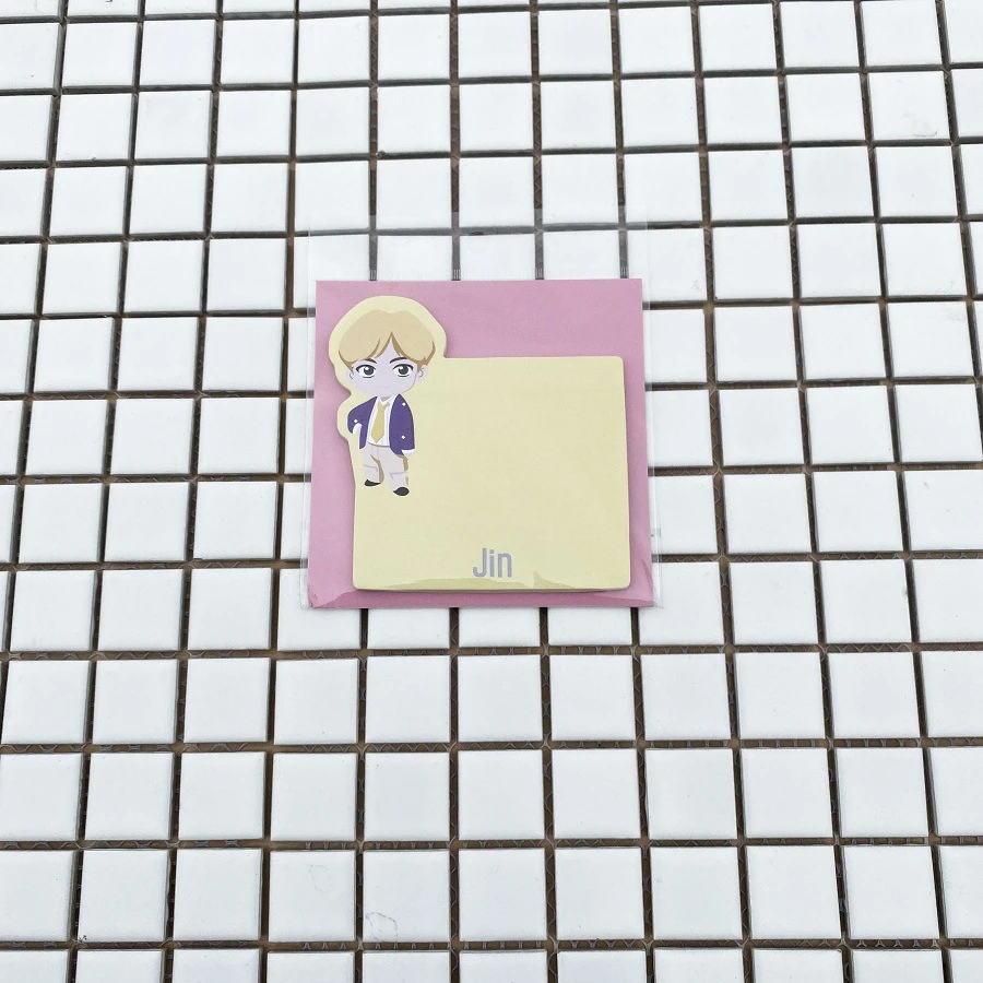 Bangtan Boys Cartoon stickers sticky notes note paper N times stickers the same stickers around
Bangtan Boys Cartoon stickers sticky notes note paper N times stickers the same stickers around