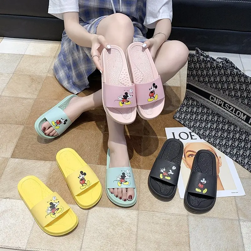 Disney big children cartoon Minnie Mickey boy girl adult female non-slip soft bottom sandals and slippers home shoes beach shoes
Disney big children cartoon Minnie Mickey boy girl adult female non-slip soft bottom sandals and slippers home shoes beach shoes