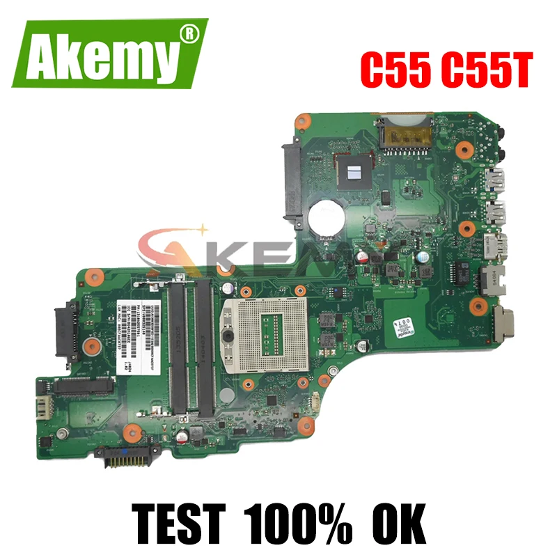 

AKEMY SPS V000325160 DB10S-6050A2557501-MB-A02 для toshiba satellite C55 C55T Материнская плата ноутбука HM86 4rd поколения