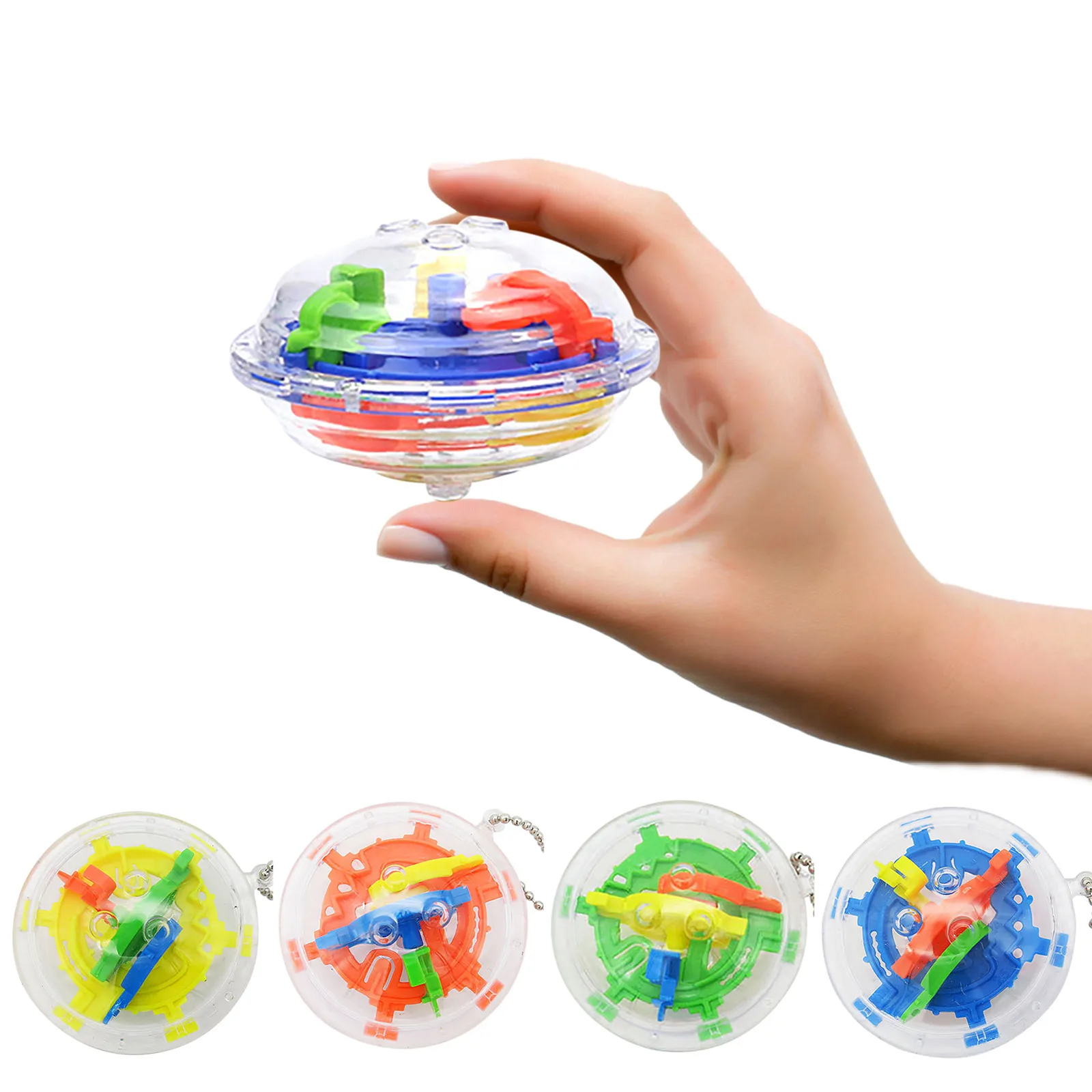 3D Mini Puzzle-Labyrinth Ball 30-Levels 3D Labyrinth-Cube With Chain For Childrens Toy And Gift Brain Tester Balance Training
3D Mini Puzzle-Labyrinth Ball 30-Levels 3D Labyrinth-Cube With Chain For Childrens Toy And Gift Brain Tester Balance Training