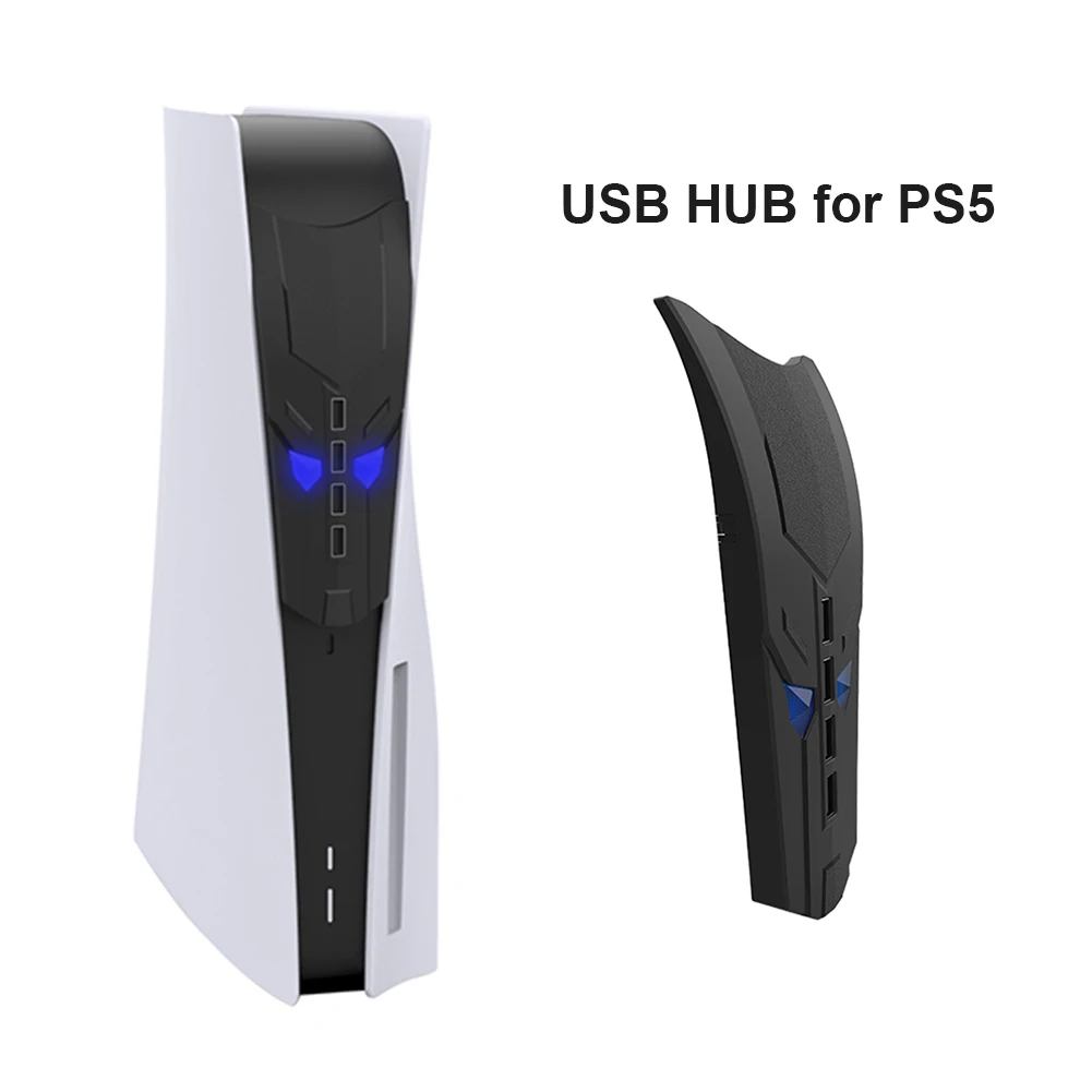 4 Port Adapter Splitter USB Game Host Hub for PlayStation 5 PS5 PS4 Xbox Series X Nintend Switch | Электроника