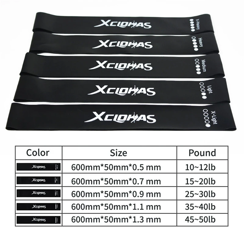 XC LOHAS Resistance Bands Set Yoga High Elastic Crossfit Rubber Bands Body Shape Strength Training Fitness Accessories 4/5 Level
XC LOHAS Resistance Bands Set Yoga High Elastic Crossfit Rubber Bands Body Shape Strength Training Fitness Accessories 4/5 Level