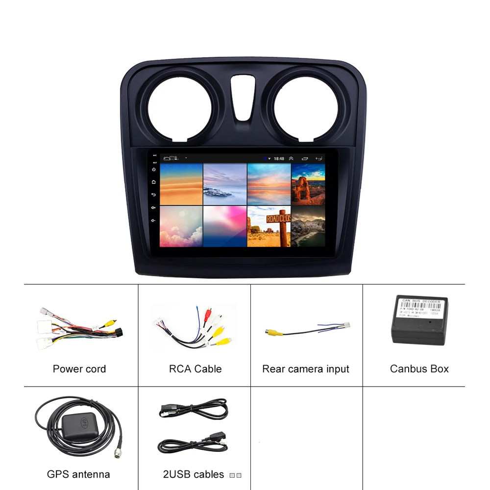 Double Din Android Car Stereo for Renault Dacia Sandero 2012-2017 9 Inch Screen Car Multimedia Autoradio GPS Navigation System
Double Din Android Car Stereo for Renault Dacia Sandero 2012-2017 9 Inch Screen Car Multimedia Autoradio GPS Navigation System