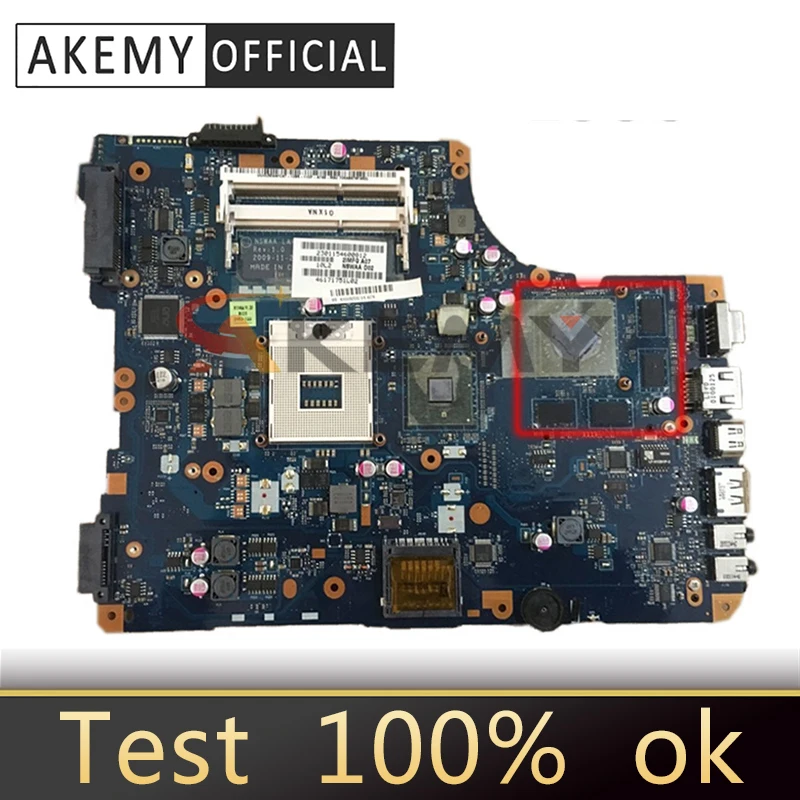 Akemy NSWAA LA-5322P K000093130 MAIN BOARD For Toshiba Satellite L550 Laptop Motherboard HM55 DDR3 1GB Video card 
Akemy NSWAA LA-5322P K000093130 MAIN BOARD For Toshiba Satellite L550 Laptop Motherboard HM55 DDR3 1GB Video card