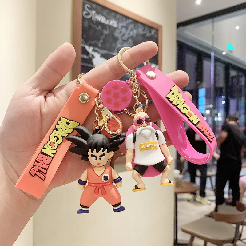 Bandai Anime Son Goku Cartoon Dragon Ball Key Chain Silicone Doll School Keychain Pendant Car Keyring Gift Kid Cute Hot
Bandai Anime Son Goku Cartoon Dragon Ball Key Chain Silicone Doll School Keychain Pendant Car Keyring Gift Kid Cute Hot