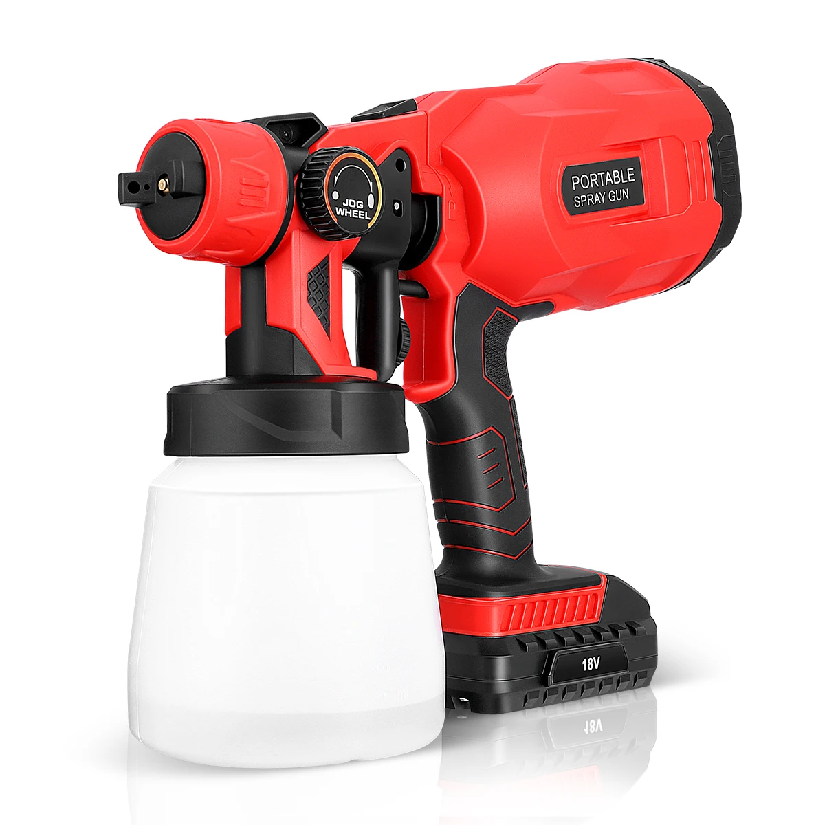 HVLP Electric Spray Gun 2000mAh Battery Cordless Paint Sprayer 3 Spraying Modes 800ml Easy Sprayer Machine Spraying Airbrush 
HVLP Electric Spray Gun 2000mAh Battery Cordless Paint Sprayer 3 Spraying Modes 800ml Easy Sprayer Machine Spraying Airbrush