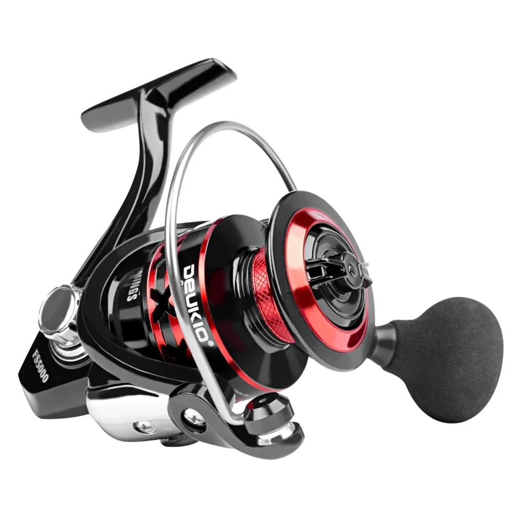 Металлическая катушка для спиннинга Deukio FS2000-7000 5,0: 1/4.7:1 1BB, аксессуары для рыбалки высокого качества
Металлическая катушка для спиннинга Deukio FS2000-7000 5,0: 1/4.7:1 1BB, аксессуары для рыбалки высокого качества