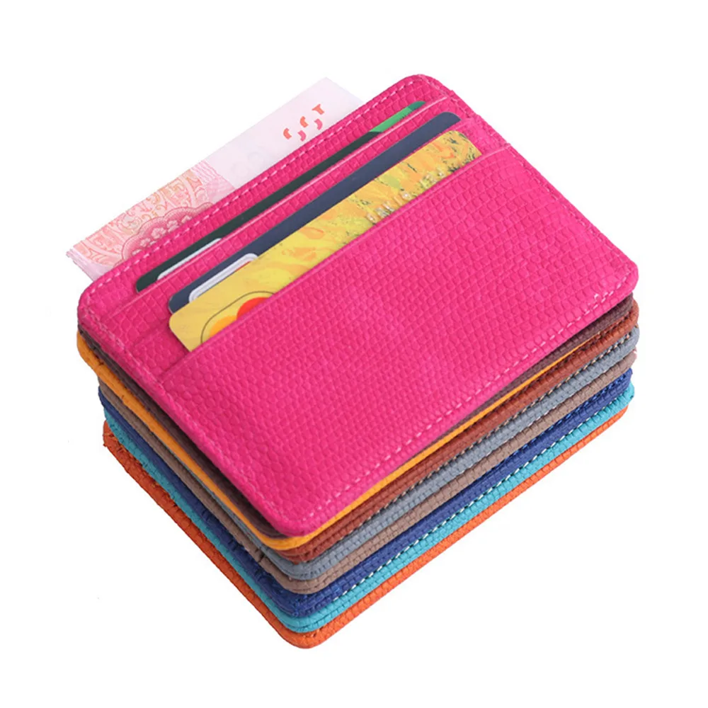 Multiple Card Slots Holder Fashion PU Leather Business Bus Cards Cover Solid Color Wallet Case For Men Women
Multiple Card Slots Holder Fashion PU Leather Business Bus Cards Cover Solid Color Wallet Case For Men Women