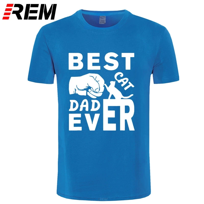 Забавная лучшая футболка с изображением кота папы и лапы мужская летняя стильная