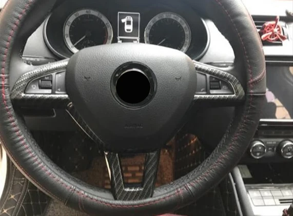 ABS Chrome For Skoda Octavia 2016 2017 2018 Car Steering wheel Button frame Cover Trim Car Styling Auto Accessories 
ABS Chrome For Skoda Octavia 2016 2017 2018 Car Steering wheel Button frame Cover Trim Car Styling Auto Accessories