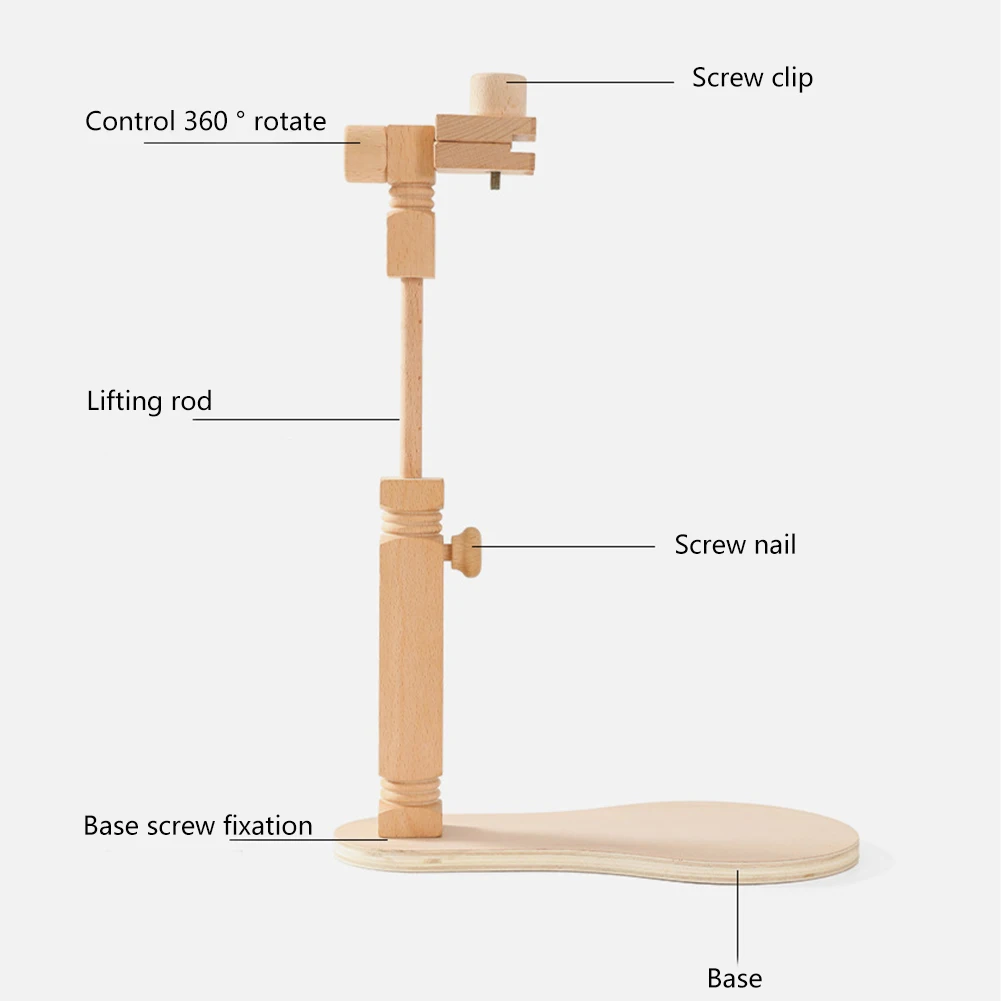 Adjustable Wooden Embroidery Stand Height Desktop Stand Cross Stitch Stand Holder DIY Apparel Sewing Tools Sewing Accessories
Adjustable Wooden Embroidery Stand Height Desktop Stand Cross Stitch Stand Holder DIY Apparel Sewing Tools Sewing Accessories