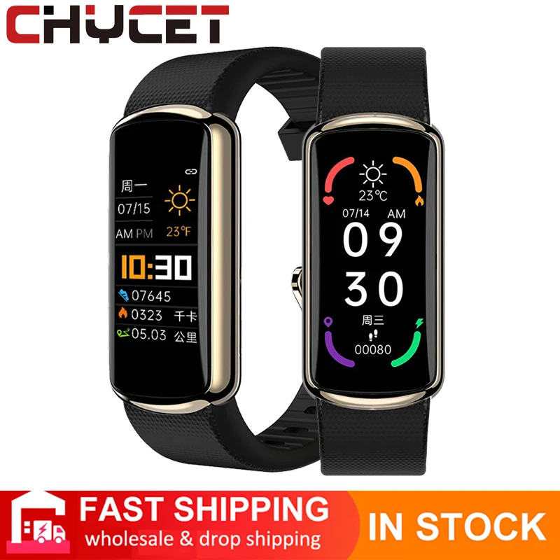 CHYCET NEW Smart Band Men Women Watches Pedometer Heart Rate Blood Pressure Sleep Monitor Bluetooth-compatible for IOS Android
CHYCET NEW Smart Band Men Women Watches Pedometer Heart Rate Blood Pressure Sleep Monitor Bluetooth-compatible for IOS Android