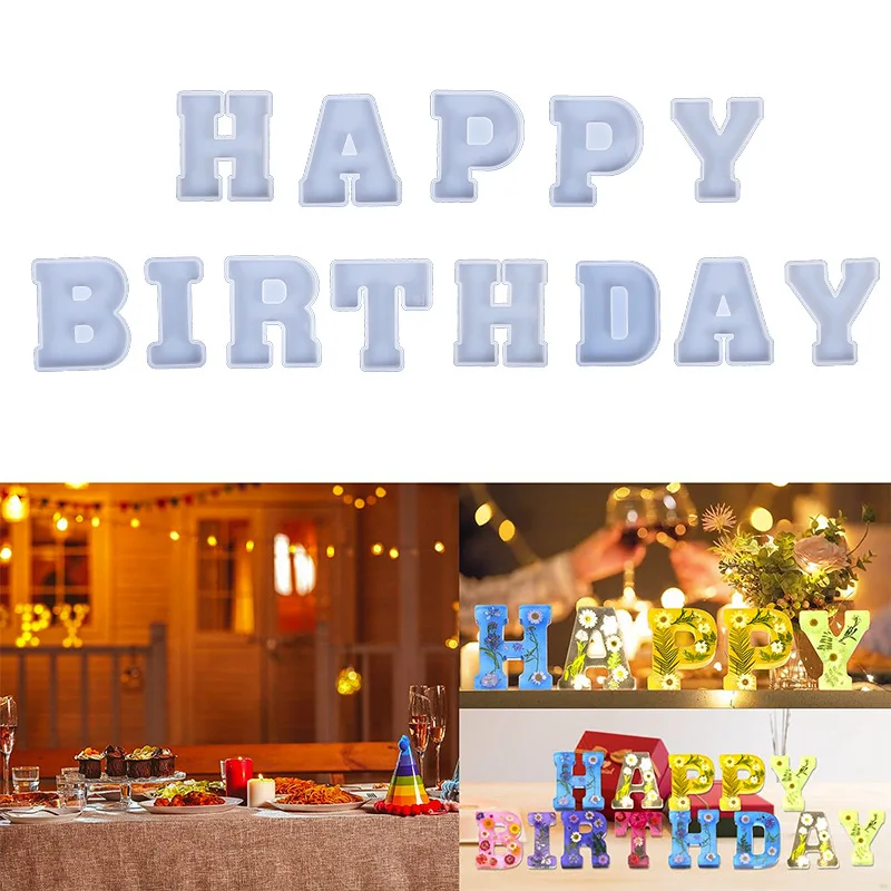 Large Letter SiliconeMold DIY Ornaments Birthday Party Christmas Halloween Decoration Jewelry Making Accessories
Large Letter SiliconeMold DIY Ornaments Birthday Party Christmas Halloween Decoration Jewelry Making Accessories