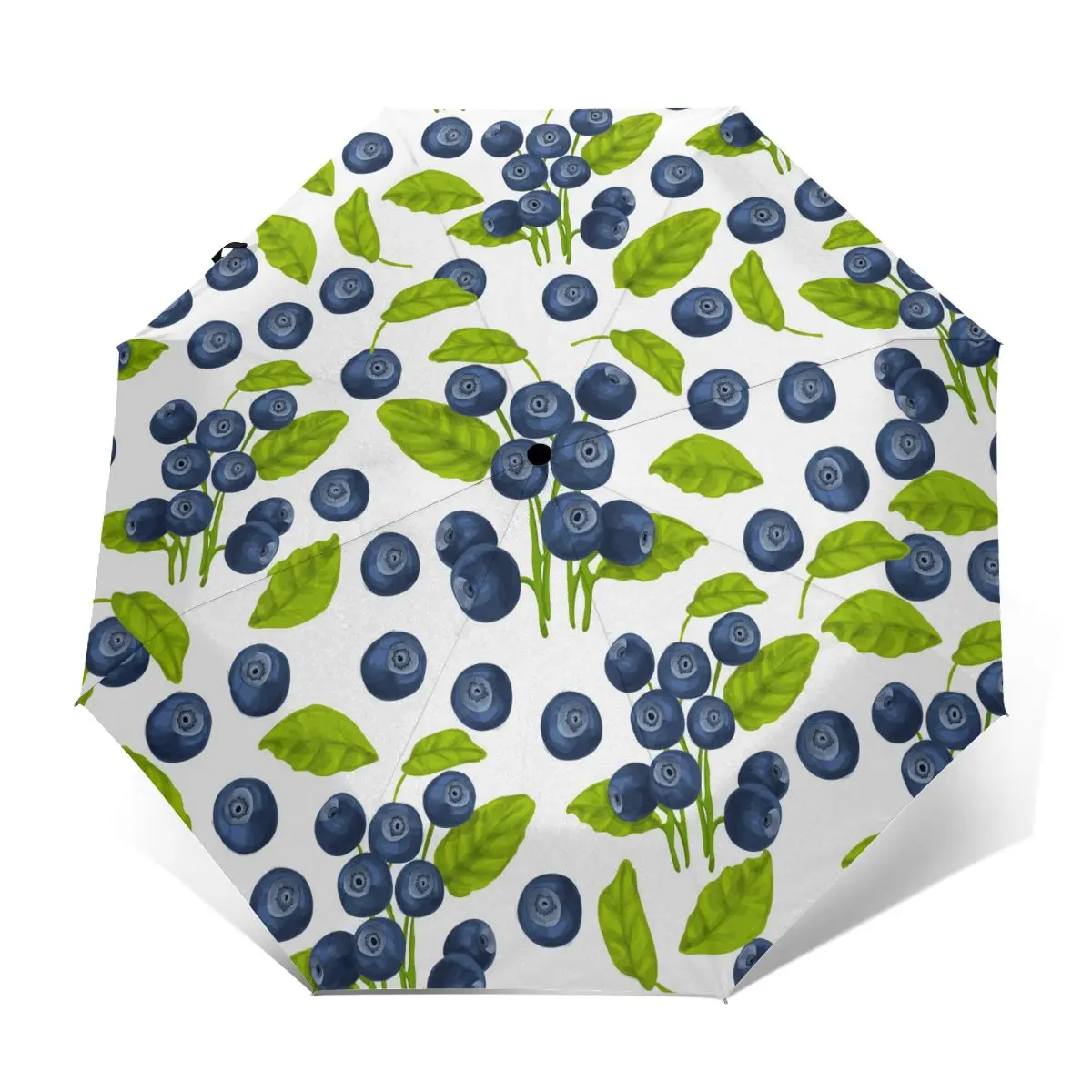 Automatic Umbrella Rain Women Three-folding Umbrella Blueberry Pattern Windproof Umbrella Female Waterproof parasol
Automatic Umbrella Rain Women Three-folding Umbrella Blueberry Pattern Windproof Umbrella Female Waterproof parasol