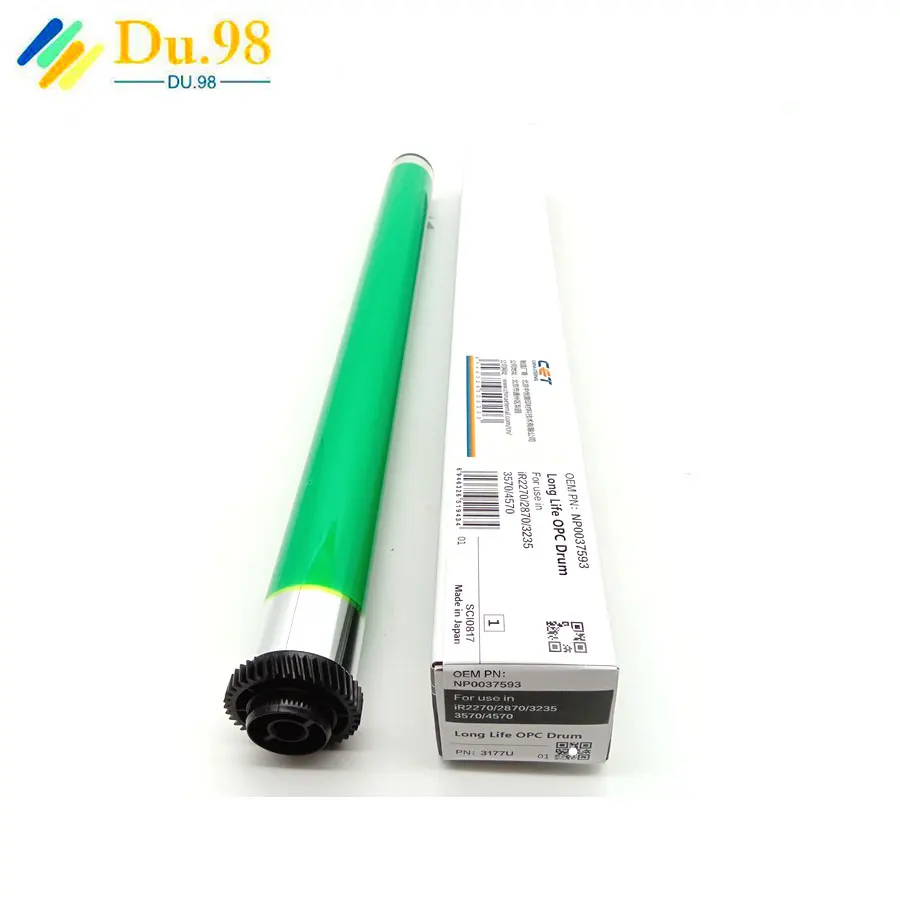 2PCS IR3045 IR3570 Long life 120K Opc Drum for CANON IR 3025 2870 3225 2270 2830 3530 3245 Copier Parts opc drum Green Color
2PCS IR3045 IR3570 Long life 120K Opc Drum for CANON IR 3025 2870 3225 2270 2830 3530 3245 Copier Parts opc drum Green Color