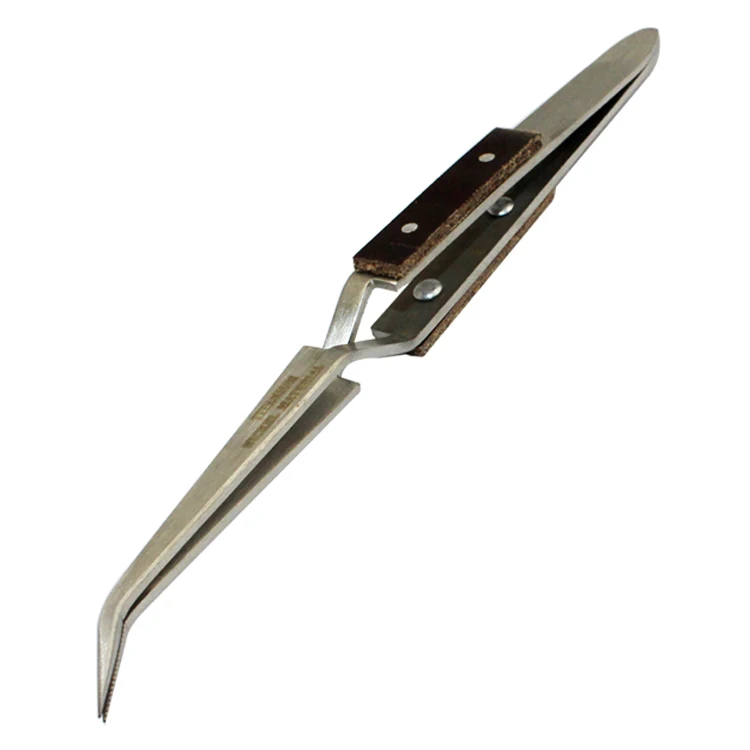 Jewelry Straight Curved Tip Selflock Tweezer Cross Locking Jeweler Jewelry Making Tool
Jewelry Straight Curved Tip Selflock Tweezer Cross Locking Jeweler Jewelry Making Tool